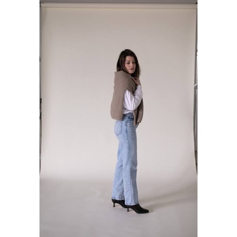 Abercrombie & Fitch The 90s‎ Straight Ultra High Rise Jeans Light Wash 25 0R